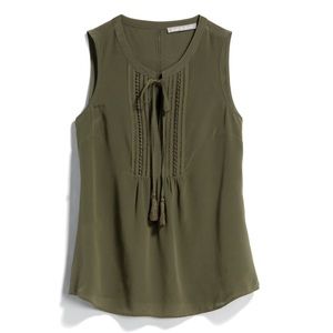 Daniel Rain Crochet Detail Blouse